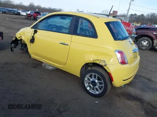 2013 FIAT 500 Pop with VIN 3C3CFFARXDT584755, listed as a IAAI auction lot 41623090 with 87,776 mi miles. Bid and sale history available at carsss.com. Image 3.
