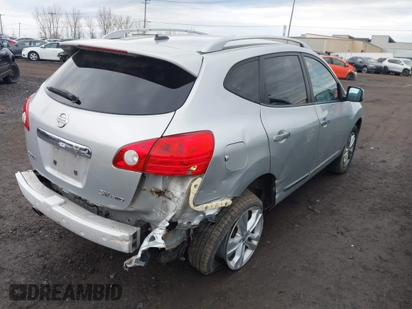 2013 Nissan Rogue S with VIN JN8AS5MV0DW628309, listed as a IAAI auction lot 42008720 with 45,718 mi miles and . Bid and sale history available at DreamBid. Image 4.