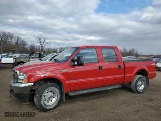 2002 Ford Super Duty F-250 XL with VIN 1FTNW21F92EB22834, listed as a Copart auction lot 46850875 with 156,769 mi miles and Salvage Title. Bid and sale history available at carsss.com. Image 1.