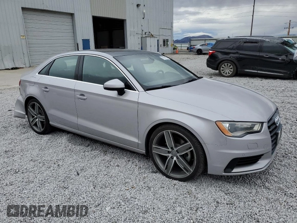 2016 Audi A3 2.0T Premium Plus with VIN WAUE8GFF8G1056403, listed as a Copart auction lot 81994364 with 121,437 mi miles and Salvage Title. Bid and sale history available at carsss.com. Image 4.