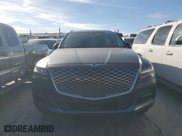 2023 Genesis GV80 with VIN KMUHCESC3PU110653, listed as a Copart auction lot 42485085 with 20,074 mi miles and Salvage Title. Bid and sale history available at carsss.com. Image 5.