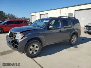 2012 Nissan Pathfinder S with VIN 5N1AR1NB0CC617522, listed as a Copart auction lot 42905995 with 170,212 mi miles and Salvage Title. Bid and sale history available at carsss.com. Image 1.