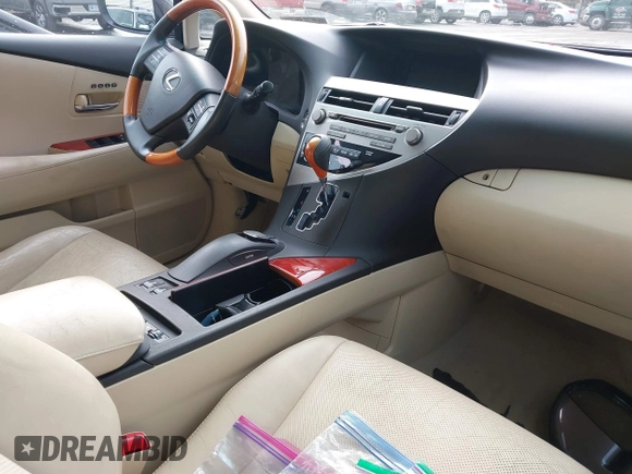 2010 Lexus RX 350 with VIN 2T2BK1BA5AC068733, listed as a IAAI auction lot 41487044 with 177,738 mi miles and . Bid and sale history available at DreamBid. Image 5.