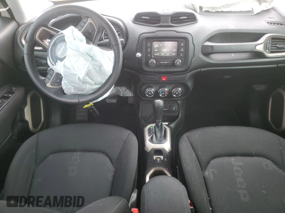 2017 Jeep Renegade Sport with VIN ZACCJAAB1HPG16988, listed as a Copart auction lot 46712195 with 109,260 mi miles and Salvage Title. Bid and sale history available at DreamBid. Image 8.