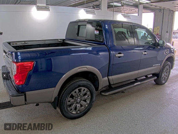 2017 Nissan Titan SV with VIN 1N6AA1E55HN504664, listed as a IAAI auction lot 42304889 with 9,662 mi miles and . Bid and sale history available at DreamBid. Image 1.