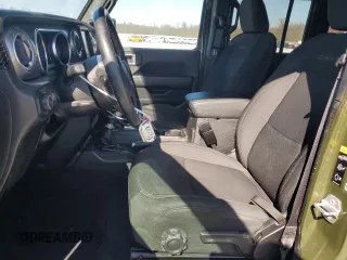 2022 Jeep Wrangler Unlimited Sahara with VIN 1C4HJXEN2NW151228, listed as a Copart auction lot 48484905 with 43,351 mi miles and Clean Title. Bid and sale history available at DreamBid. Image 7.