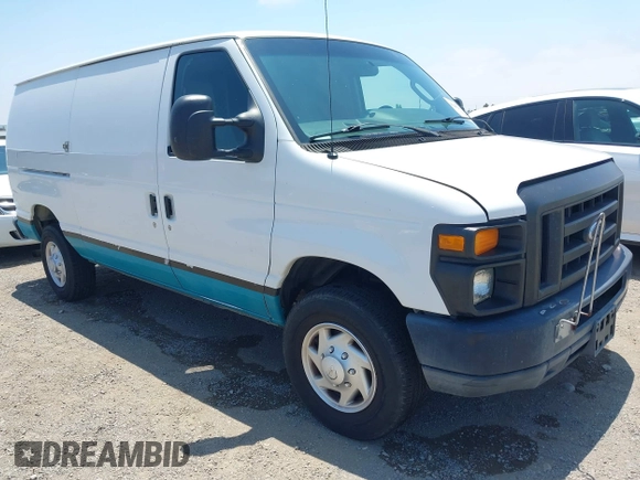 2012 Ford Econoline Cargo Super Duty Commercial with VIN 1FTSE3EL5CDA17856, listed as a IAAI auction lot 42462027 with 142,854 mi miles and . Bid and sale history available at DreamBid. Image 1.