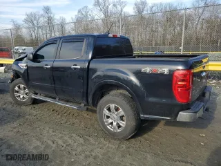 2020 Ford Ranger XL with VIN 1FTER4FH8LLA44430, listed as a Copart auction lot 44298085 with 75,485 mi miles and Salvage Title. Bid and sale history available at carsss.com. Image 2.