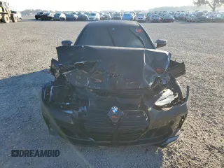 2021 BMW M4 Competition with VIN WBS33AZ01MCG38478, listed as a Copart auction lot 82415084 with 0 mi miles and Salvage Title. Bid and sale history available at carsss.com. Image 5.