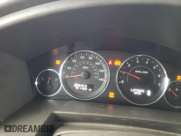 2009 Jeep Commander Sport with VIN 1J8HH48K49C558169, listed as a Copart auction lot 42784775 with 191,488 mi miles and Salvage title. Bid and sale history available at DreamBid. Image 9.