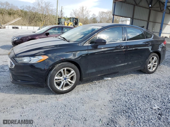 2018 Ford Fusion SE with VIN 3FA6P0H74JR106613, listed as a Copart auction lot 49267675 with 46,187 mi miles and Salvage Title. Bid and sale history available at carsss.com. Image 1.