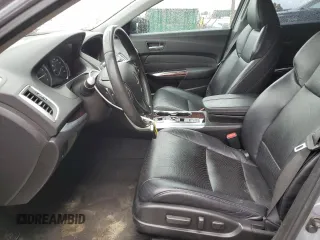 2015 Acura TLX V6 Tech with VIN 19UUB3F56FA001741, listed as a Copart auction lot 50956775 with 92,822 mi miles and Salvage Title. Bid and sale history available at carsss.com. Image 7.