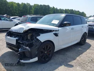 2021 Land Rover Range Rover Sport HST with VIN SALWS2RU3MA753438, listed as a IAAI auction lot 40206318 with 48,222 mi miles. Bid and sale history available at carsss.com. Image 18.