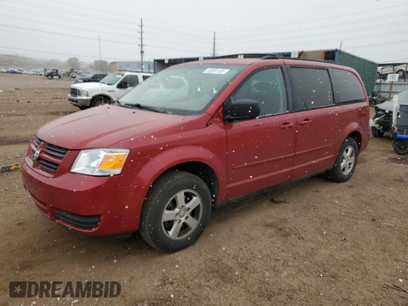 2010 Dodge Grand Caravan SE with VIN 2D4RN4DE9AR254953, listed as a Copart auction lot 53869185 with 187,424 mi miles and Salvage Title. Bid and sale history available at DreamBid. Image 1.