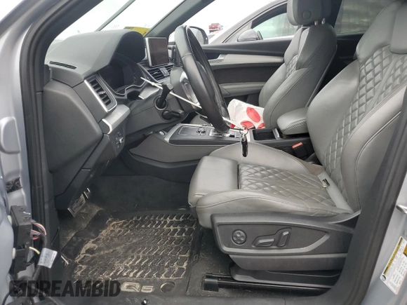 2018 Audi SQ5 Premium Plus with VIN WA1A4AFYXJ2018372, listed as a Copart auction lot 76720514 with 78,248 mi miles and Salvage Title. Bid and sale history available at DreamBid. Image 7.
