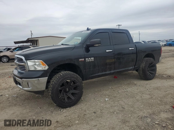 2016 Ram 1500 Lone Star with VIN 3C6RR6LT7GG293155, listed as a Copart auction lot 45578545 with 114,306 mi miles and Salvage Title. Bid and sale history available at carsss.com. Image 1.
