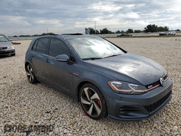 2018 Volkswagen Golf GTI S with VIN 3VW447AU7JM261119, listed as a Copart auction lot 73012713 with 53,035 mi miles. Bid and sale history available at carsss.com. Image 4.