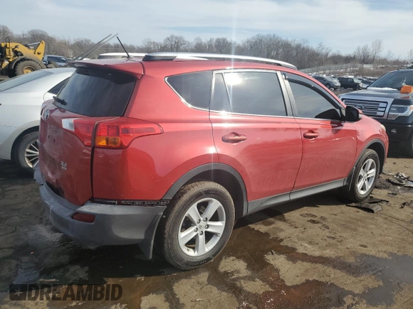 2013 Toyota RAV4 XLE with VIN JTMRFREVXDD003310, listed as a Copart auction lot 46533495 with 179,888 mi miles and Salvage Title. Bid and sale history available at carsss.com. Image 3.