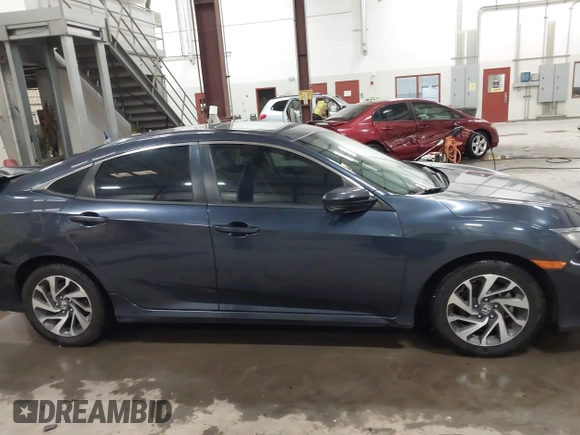 2016 Honda Civic Sedan EX with VIN 19XFC2F85GE073604, listed as a IAAI auction lot 41187580 with 79,200 mi miles. Bid and sale history available at carsss.com. Image 14.