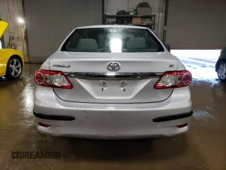 2012 Toyota Corolla L with VIN 2T1BU4EE8CC762642, listed as a Copart auction lot 46004845 with 80,633 mi miles and Salvage Title. Bid and sale history available at carsss.com. Image 6.