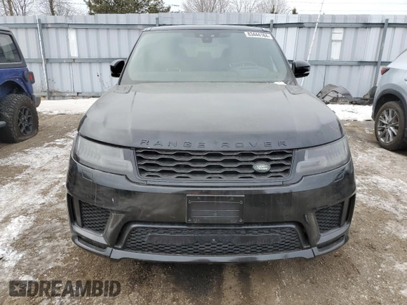 2018 Land Rover Range Rover Sport SVR with VIN SALWZ2SE6JA800746, listed as a Copart auction lot 83444184 with 121,681 mi miles and Non Repairable. Bid and sale history available at carsss.com. Image 5.