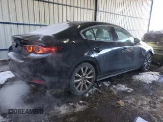 2019 Mazda 3 Premium with VIN 3MZBPAEM4KM105014, listed as a Copart auction lot 42347835 with 46,813 mi miles and Salvage Title. Bid and sale history available at DreamBid. Image 3.