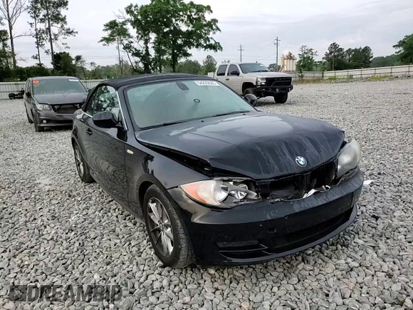 2011 BMW 1 Series 128i with VIN WBAUN1C58BVH82487, listed as a Copart auction lot 54295625 with 60,879 mi miles and Salvage title. Bid and sale history available at DreamBid. Image 13.