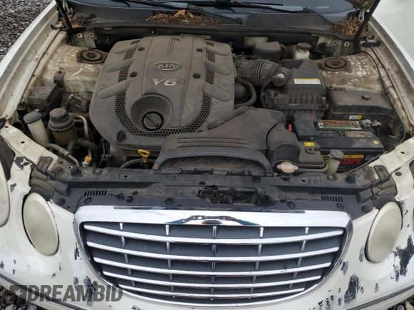 2008 Kia Amanti with VIN KNALD125985166299, listed as a Copart auction lot 47648295 with 87,380 mi miles and Salvage Title. Bid and sale history available at carsss.com. Image 11.
