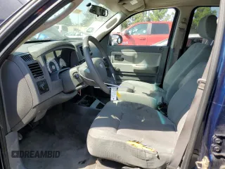 2005 Dodge Dakota ST with VIN 1D7HE28K55S207622, listed as a Copart auction lot 72201084 with 164,221 mi miles and Clean Title. Bid and sale history available at DreamBid. Image 7.