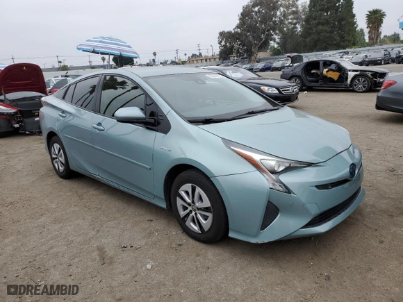 2018 Toyota Prius Two with VIN JTDKBRFU9J3584321, listed as a Copart auction lot 53243105 with 98,068 mi miles and Salvage Title. Bid and sale history available at carsss.com. Image 4.