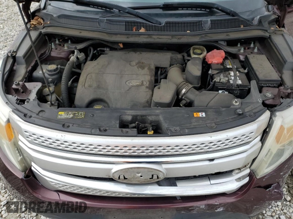 2011 Ford Explorer XLT with VIN 1FMHK8D89BGA44421, listed as a Copart auction lot 48104735 with 177,311 mi miles and Salvage Title. Bid and sale history available at DreamBid. Image 14.