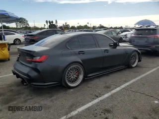2024 BMW M3 Competition xDrive z VIN WBS43AY04RFT37132, wystawiony jako Copart lot #47122355 z przebiegiem 12 976 mil mil oraz Szkody całkowita. Historia ofert i sprzedaży dostępna na DreamBid. Obrazek 3.