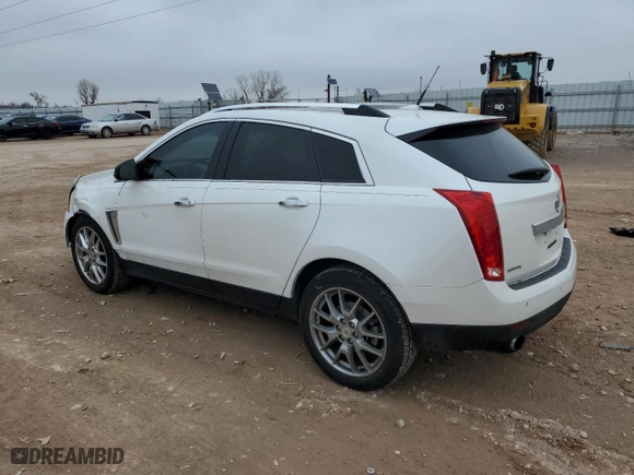 2014 Cadillac SRX Performance Collection with VIN 3GYFNCE32ES657408, listed as a Copart auction lot 46994195 with 117,258 mi miles and Salvage Title. Bid and sale history available at carsss.com. Image 2.