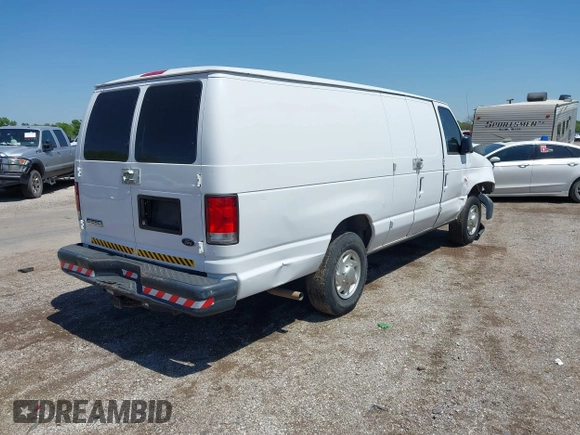 2008 Ford Econoline Cargo Commercial with VIN 1FTNS24W88DA75141, listed as a IAAI auction lot 41974472 with 188,618 mi miles and . Bid and sale history available at carsss.com. Image 4.