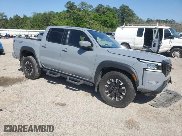 2022 Nissan Frontier Pro-X с VIN 1N6ED1EJ5NN679157, выставлен на аукционе Copart как лот 51935295 с пробегом 38 648 миль миль и Списание • Salvage title. История ставок и продаж доступна на DreamBid. Изображение 4.