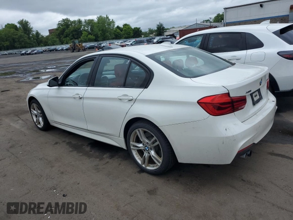 2017 BMW 3 Series 330i xDrive z VIN WBA8D9G59HNU60668, wystawiony jako Copart lot #58411195 z przebiegiem 97 785 mil mil oraz Szkoda całkowita • Salvage title. Historia ofert i sprzedaży dostępna na DreamBid. Obrazek 2.