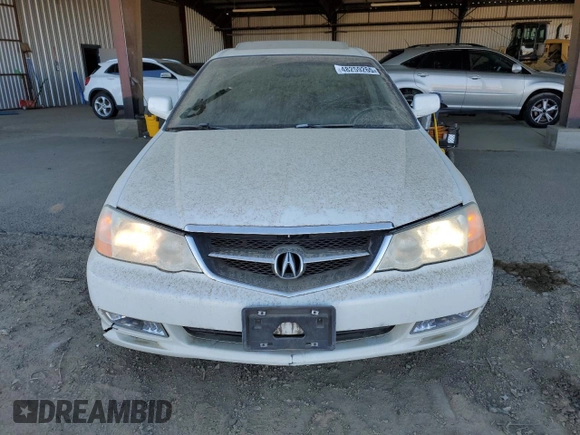 2003 Acura TL with VIN 19UUA56623A048297, listed as a Copart auction lot 48259265 with 123,135 mi miles and Clean Title. Bid and sale history available at carsss.com. Image 5.