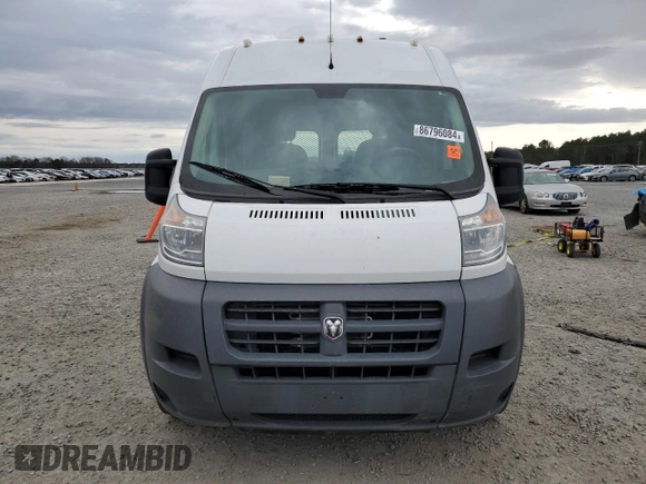 2014 Ram ProMaster Cargo with VIN 3C6TRVBG3EE129057, listed as a Copart auction lot 86796084 with 133,741 mi miles and Salvage Title. Bid and sale history available at DreamBid. Image 5.