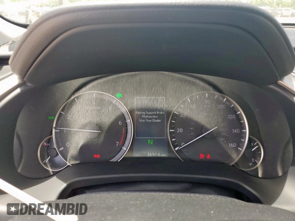 2022 Lexus RX 350 with VIN 2T2HZMDA2NC329679, listed as a Copart auction lot 57273415 with 36,914 mi miles and Salvage Title. Bid and sale history available at DreamBid. Image 9.
