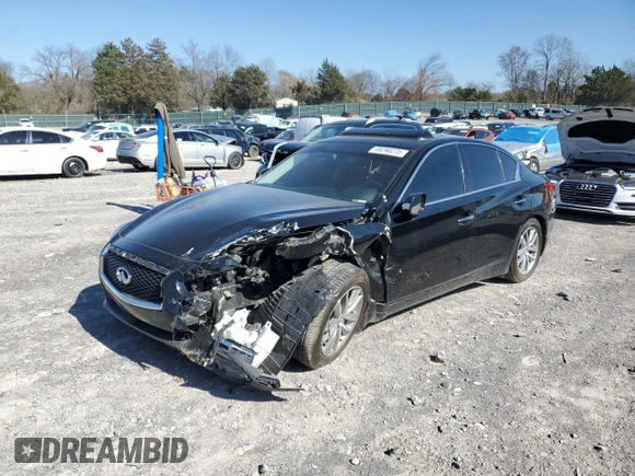 2017 Infiniti Q50 Premium с VIN JN1EV7AP4HM730948, выставлен на аукционе Copart как лот 49290275 с пробегом 81 173 миль миль и Списание • Salvage title. История ставок и продаж доступна на DreamBid. Изображение 1.