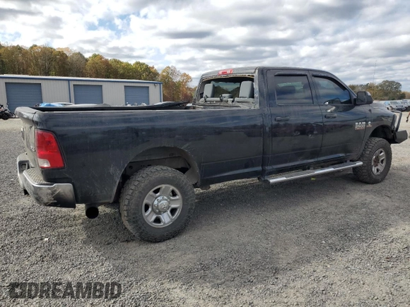 2014 Ram 2500 Tradesman with VIN 3C6UR5HL0EG237424, listed as a Copart auction lot 79451094 with 35,788 mi miles and Salvage Title. Bid and sale history available at carsss.com. Image 3.