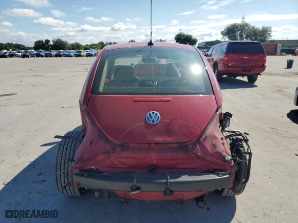 2009 Volkswagen New Beetle Coupe S with VIN 3VWPW31C89M509767, listed as a Copart auction lot 74216244 with 135,694 mi miles and Salvage Title. Bid and sale history available at carsss.com. Image 6.