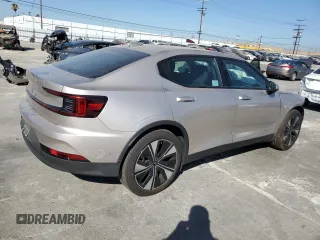 2024 Polestar 2 with VIN YSMFE3KA2RL232277, listed as a Copart auction lot 66625764 with 8,485 mi miles and Salvage Title. Bid and sale history available at carsss.com. Image 3.