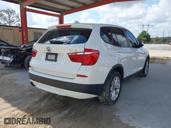 2014 BMW X3 xDrive28i with VIN 5UXWX9C57E0D26565, listed as a IAAI auction lot 42173843 with 110,266 mi miles and . Bid and sale history available at DreamBid. Image 4.