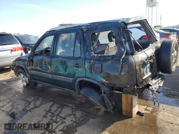 1999 Honda CR-V EX with VIN JHLRD1869XC018910, listed as a Copart auction lot 77180854 with 155,075 mi miles and Salvage Title. Bid and sale history available at carsss.com. Image 2.
