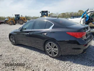 2014 Infiniti Q50 Sport with VIN JN1BV7AP5EM676333, listed as a Copart auction lot 51488305 with 229,972 mi miles and Clean Title. Bid and sale history available at DreamBid. Image 2.