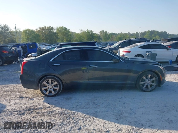 2015 Cadillac ATS Sedan Luxury RWD with VIN 1G6AB5RX4F0122156, listed as a IAAI auction lot 42012891 with 137,879 mi miles. Bid and sale history available at carsss.com. Image 13.