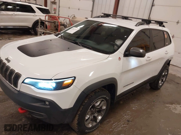 2019 Jeep Cherokee Trailhawk with VIN 1C4PJMBX4KD390061, listed as a IAAI auction lot 42007112 with 72,227 mi miles and . Bid and sale history available at DreamBid. Image 2.