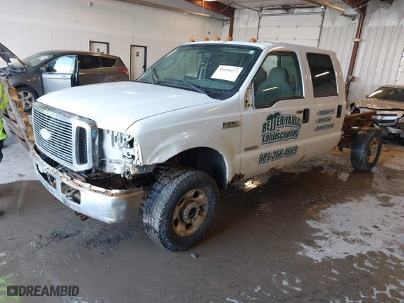 2006 Ford Super Duty F-250 XL with VIN 1FTSW21P56ED13121, listed as a IAAI auction lot 41620277 with 1 mi miles. Bid and sale history available at carsss.com. Image 17.