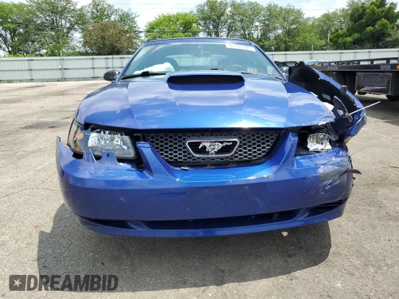 2004 Ford Mustang Deluxe with VIN 1FAFP44654F208654, listed as a Copart auction lot 61385425 with 108,916 mi miles and Salvage title. Bid and sale history available at DreamBid. Image 5.